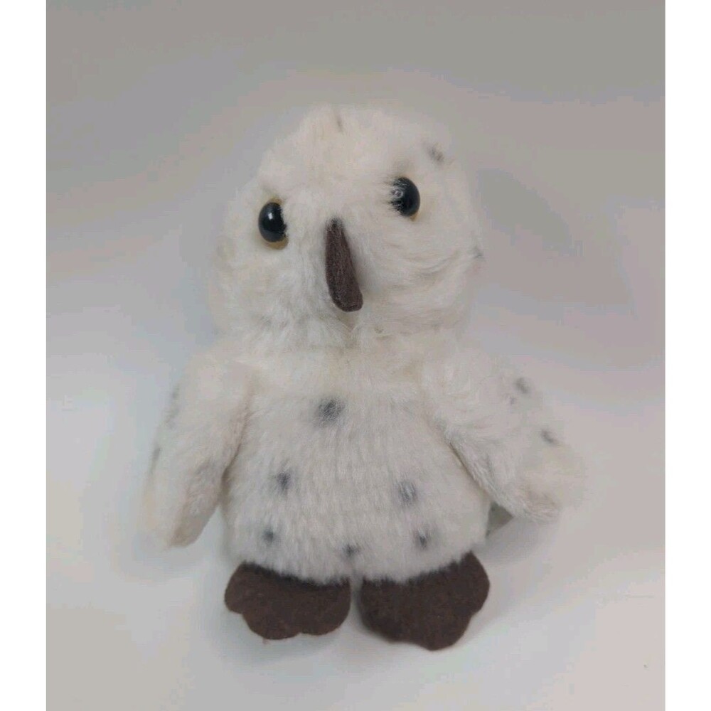 Wild Republic Audubon Birds Snowy Owl Plush  5" Tall
